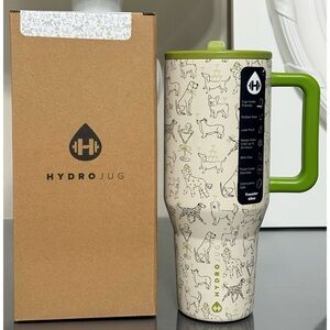 HydroJug 40oz Traveler, SIT & SIP DOGS